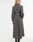 Eleanor Shirt Dress in Dark Grey Flannel, back view | Eleanor Leftwich