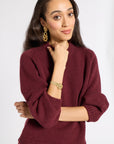 Raglan Cashmere Crew