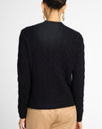 Cashmere Cable Knit Cardigan