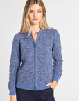 Bouclé Bomber Jacket