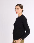 Cashmere Cable Knit Crew