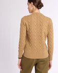 Cashmere Cable Knit Crew