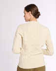 Cashmere Cable Knit Crew