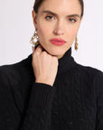 Cable Knit Turtleneck