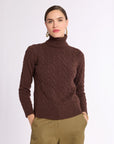 Cable Knit Turtleneck