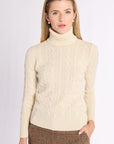 Cable Knit Turtleneck