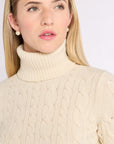 Cable Knit Turtleneck