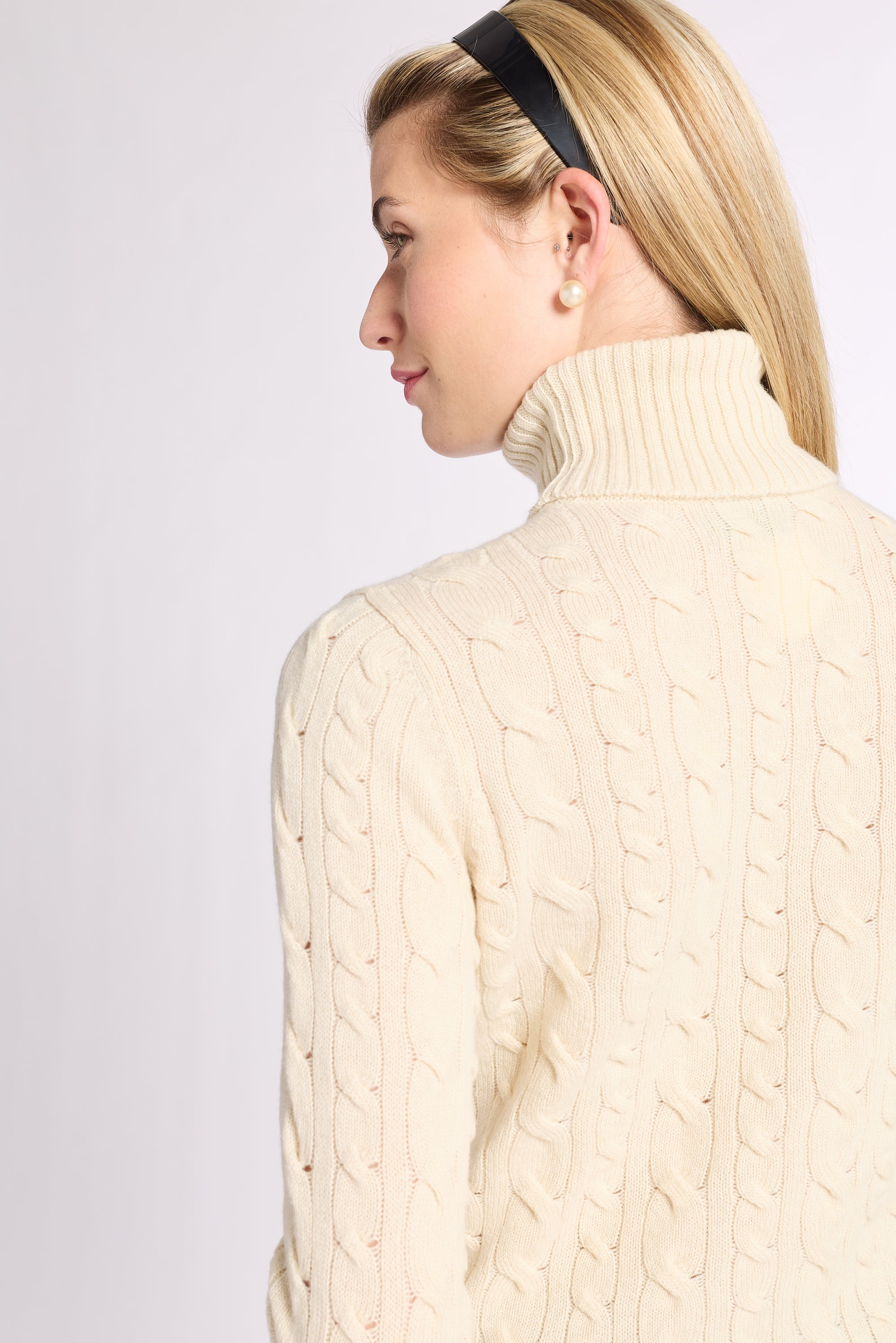 Cable Knit Turtleneck