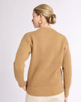 Ribbed Cashmere Crew