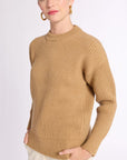 Ribbed Cashmere Crew