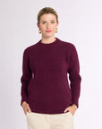 Ribbed Cashmere Crew