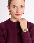 Ribbed Cashmere Crew