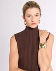 Ribbed Cashmere Shell