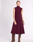 Ribbed Cashmere Shell