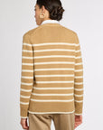 Striped Classic Cashmere Cardigan