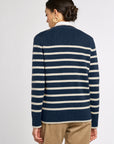 Striped Classic Cashmere Cardigan