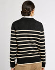 Striped Classic Cashmere Crew