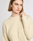 Ribbed Cashmere Crew
