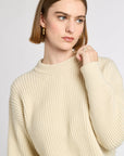 Ribbed Cashmere Crew