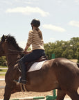 Striped Classic Cashmere Crew