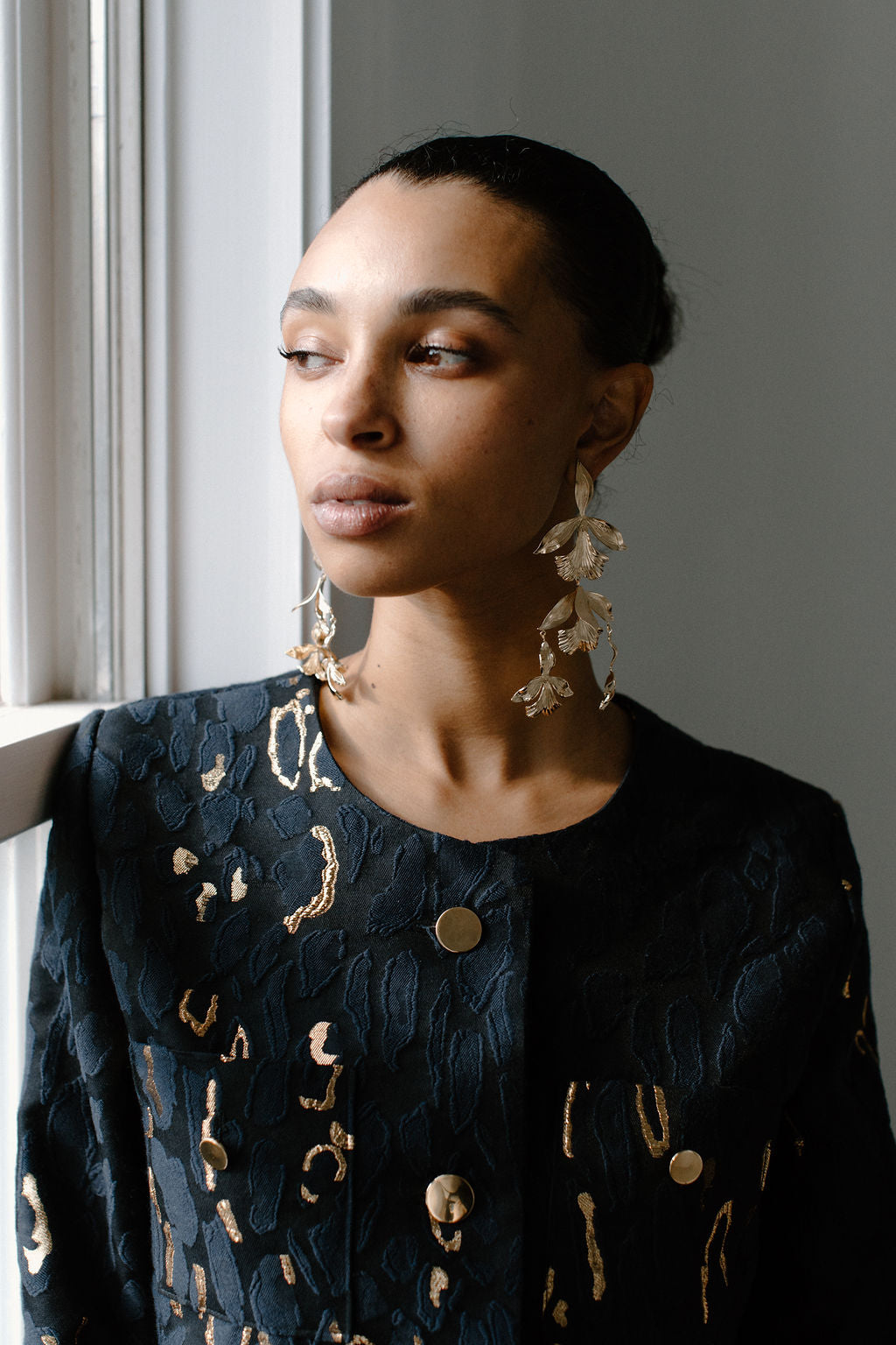 Agytha x Eleanor Leftwich Iris Chandelier Earrings