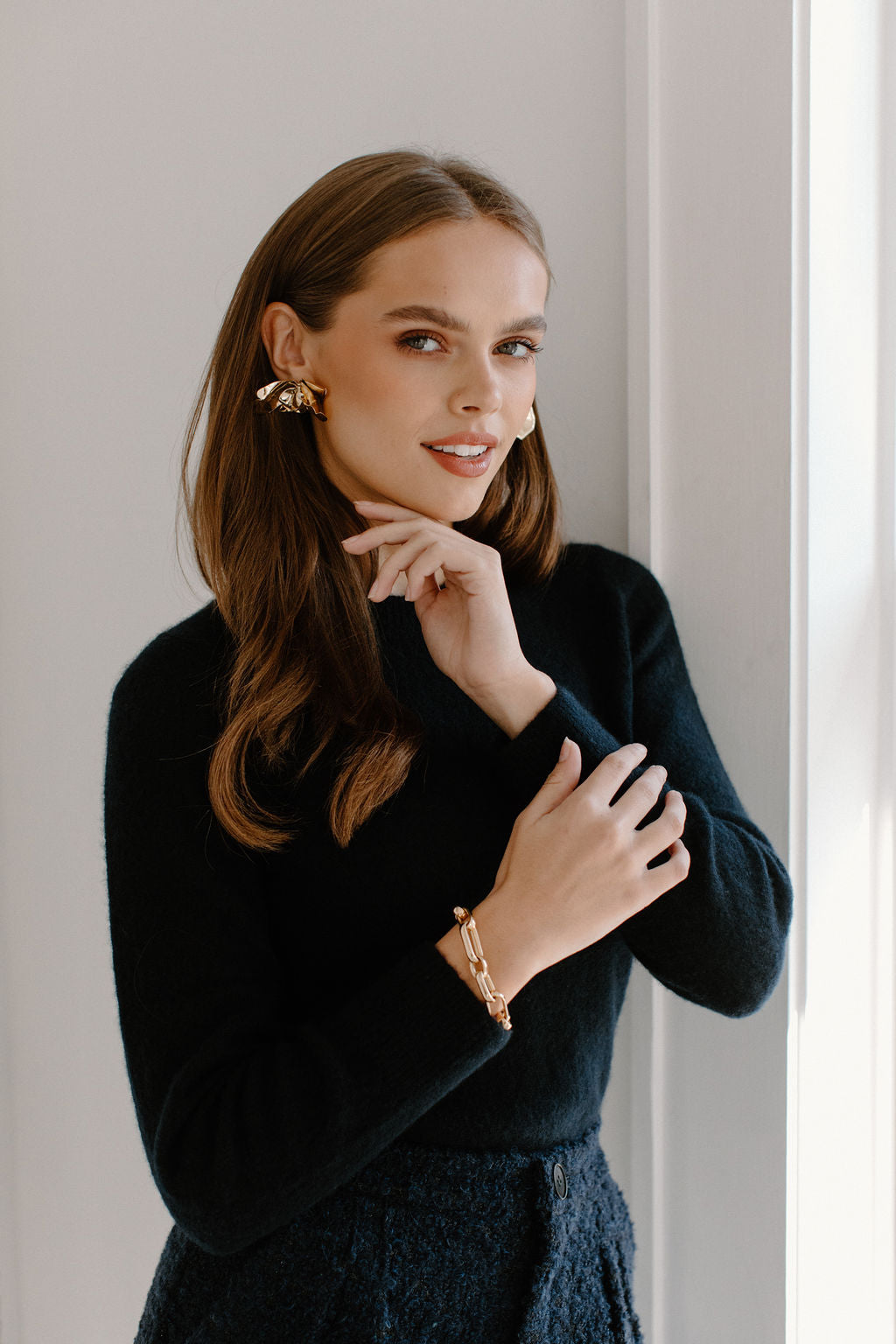 Agytha x Eleanor Leftwich Magnolia Stud Earrings
