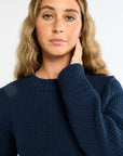 Chunky Cotton Crewneck