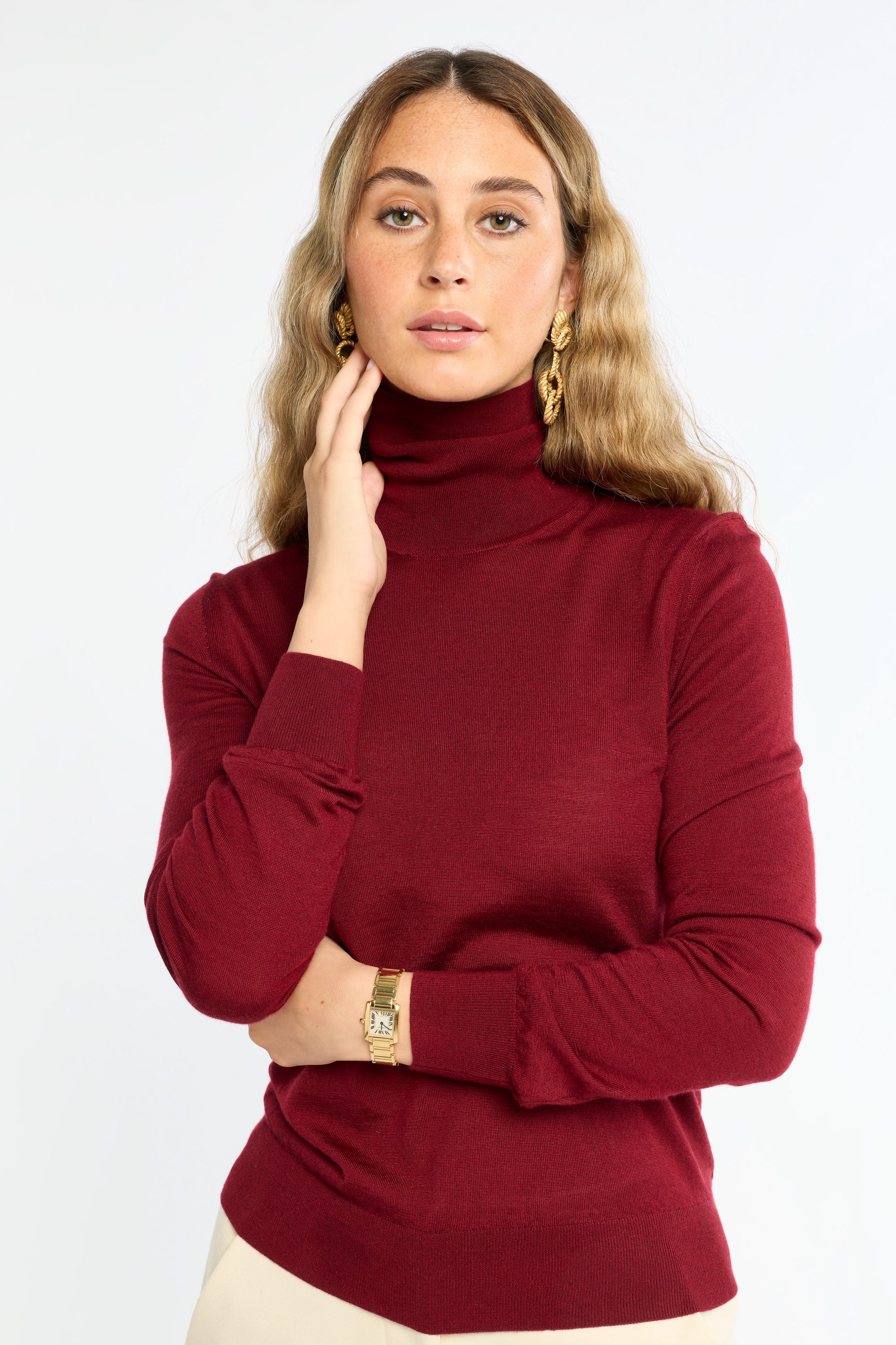 Tissue Turtleneck