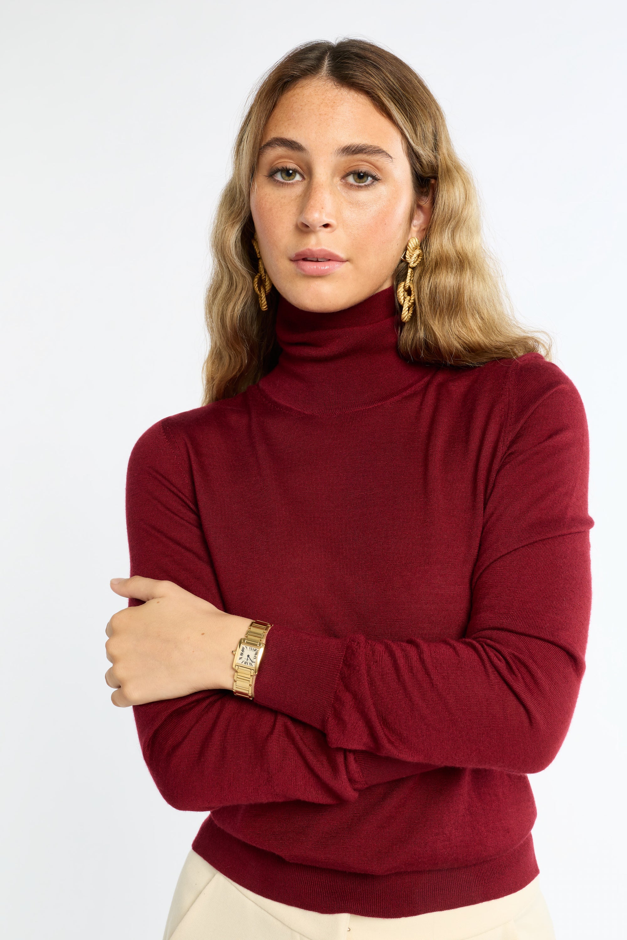 Tissue Turtleneck