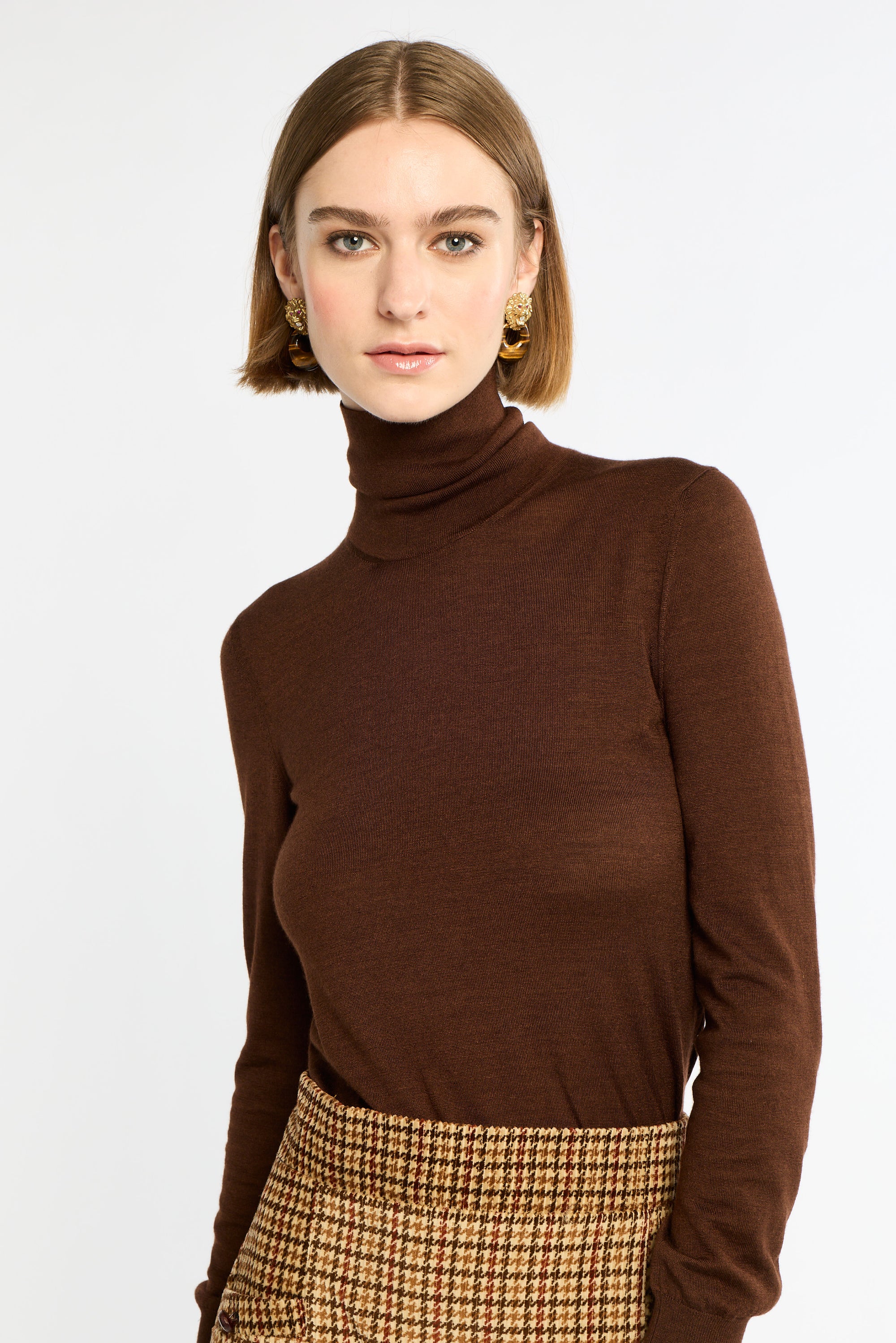 Tissue Turtleneck