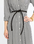 Suede Cord Belt
