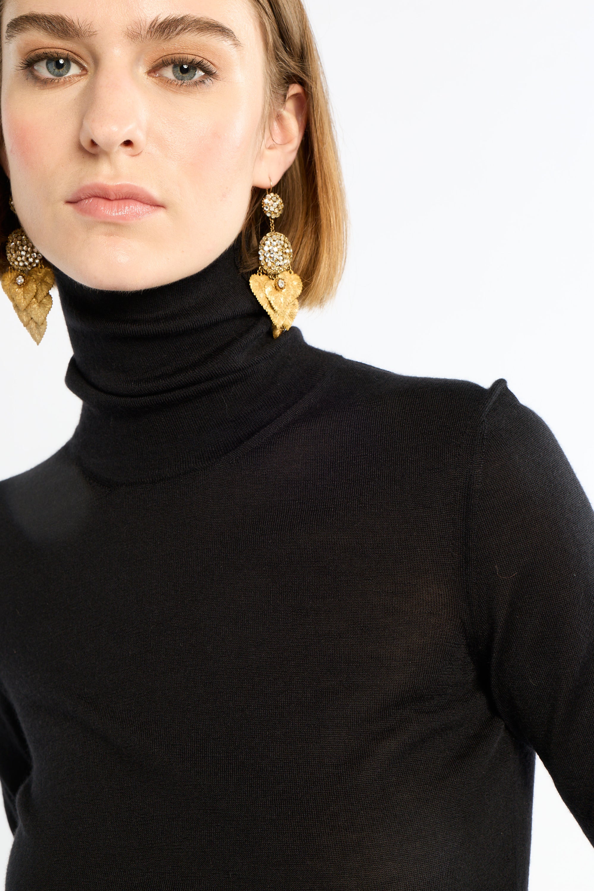 Tissue Turtleneck