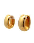 Filigree Jewelers x Eleanor Leftwich Oval Hoop Earrings