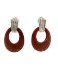 Eleanor Leftwich x Filigree Earrings Denim Lapis & Jasper in 14k