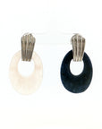 Eleanor Leftwich x Filigree Earrings Sodalite & Rose Quartz in 14k
