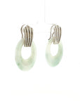 Eleanor Leftwich x Filigree Earrings Jade & Black Onyx in 14k