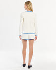 Sea Island Reversible Cotton Cardigan