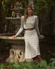 Reversible Flared Skirt
