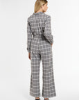 Diane Pants in Grey Flannel, back view | Eleanor Leftwich