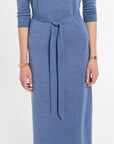 Easy Fit Dress in Delft Multi, close-up detail | Eleanor Leftwich