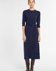 Easy Fit Dress in Midnight Multi, front view | Eleanor Leftwich