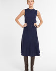 Flared Skirt in Midnight Multi, front view | Eleanor Leftwich