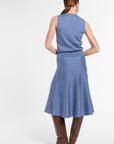 Shell in Delft Multi, back view | Eleanor Leftwich