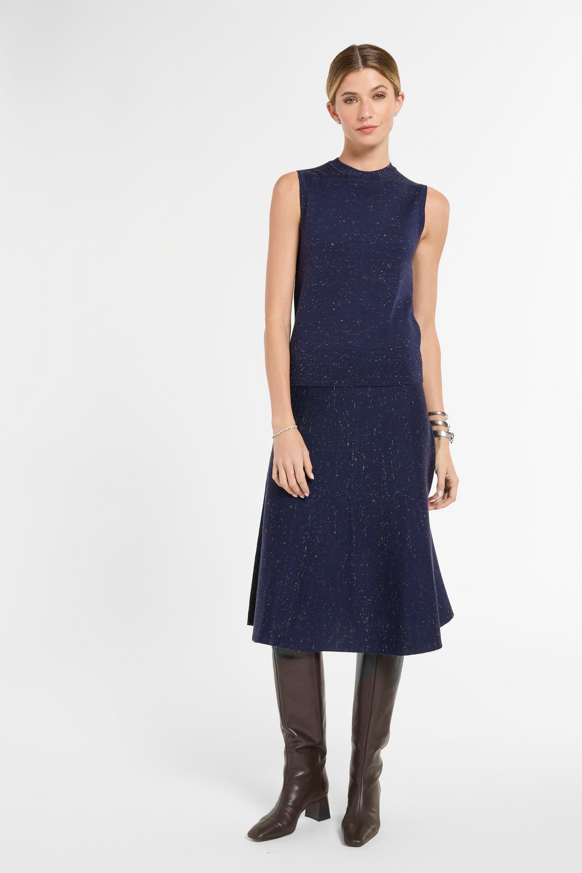 Shell in Midnight Multi, front view | Eleanor Leftwich
