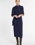 Wrap in Midnight Multi, front view | Eleanor Leftwich
