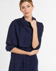 Wrap in Midnight Multi, product view | Eleanor Leftwich
