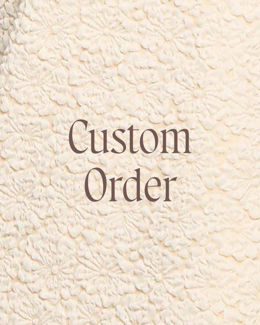 Spring 1 Custom Order