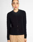 Cashmere Cable Knit Cardigan