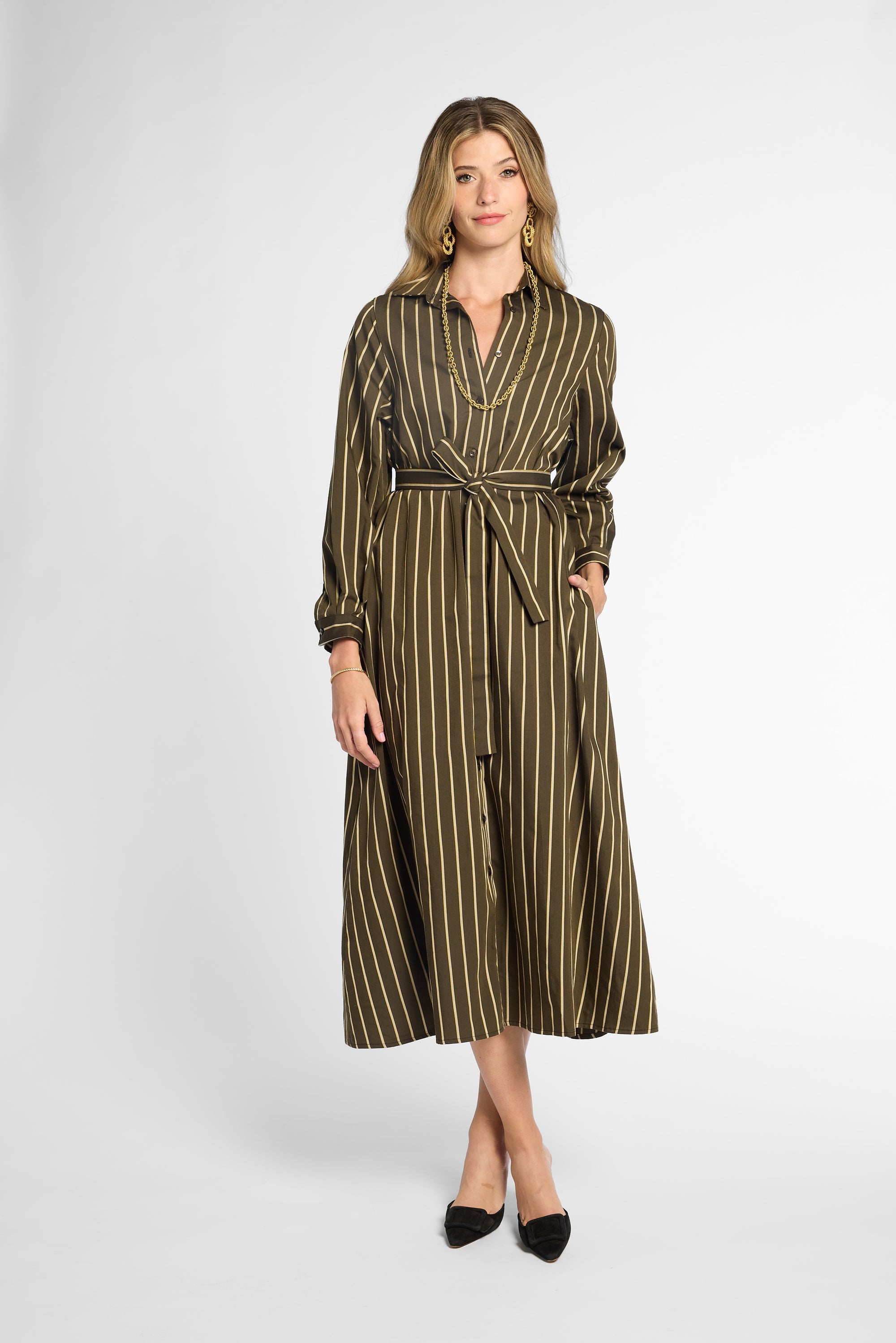 Eleanor Shirt Dress
