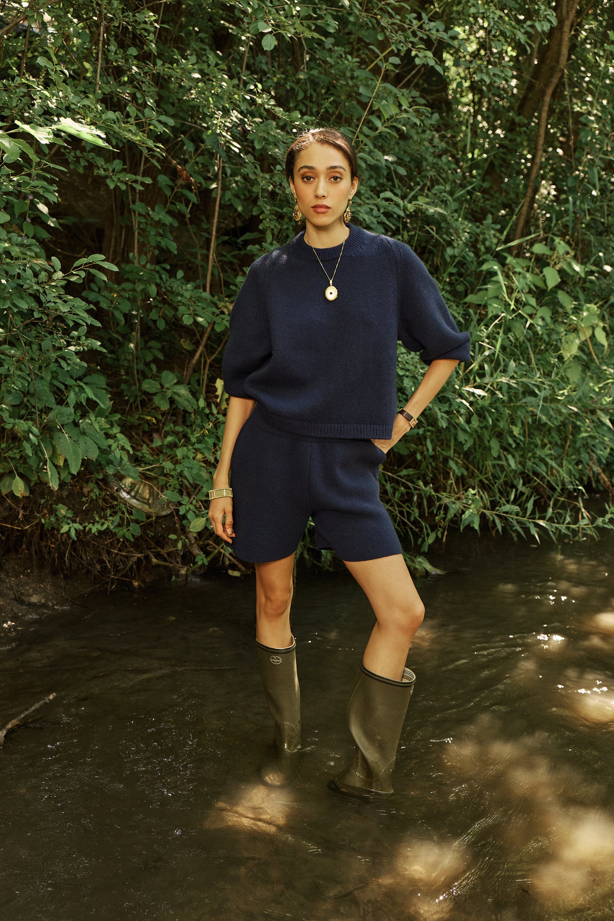 Cashmere Shorts